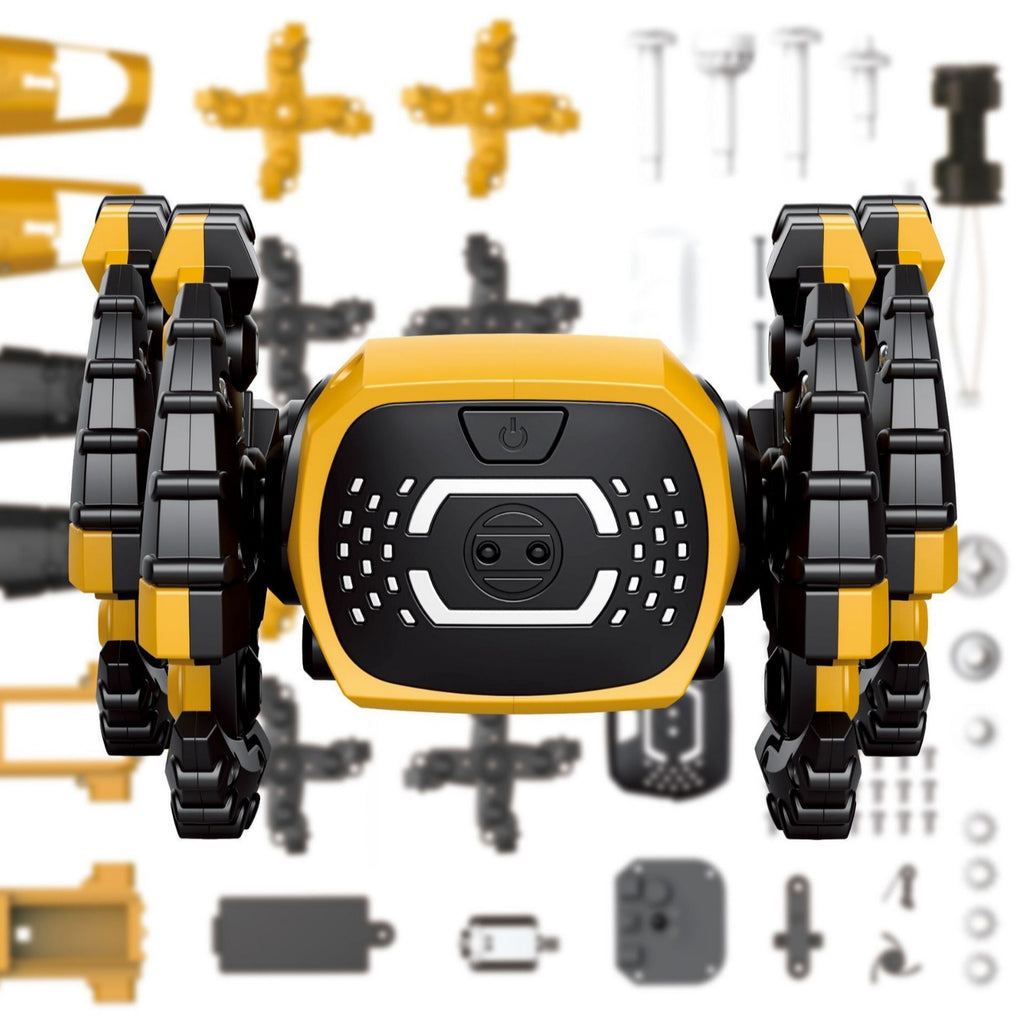 Assembly Smart Motorized Robot Gesture Sensing Obstacle Avoidance Mechanical Dog