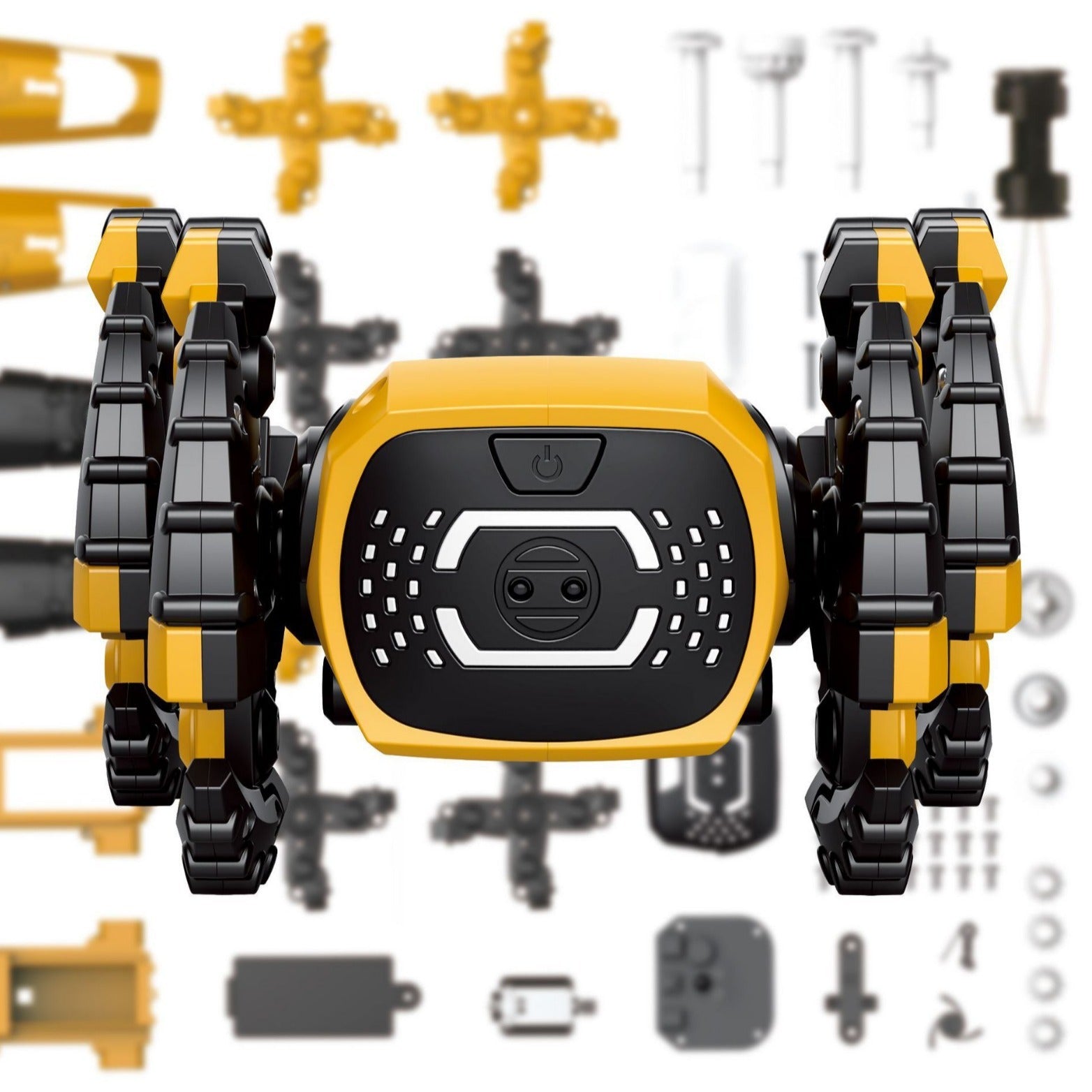 Assembly Smart Motorized Robot Gesture Sensing Obstacle Avoidance Mechanical Dog