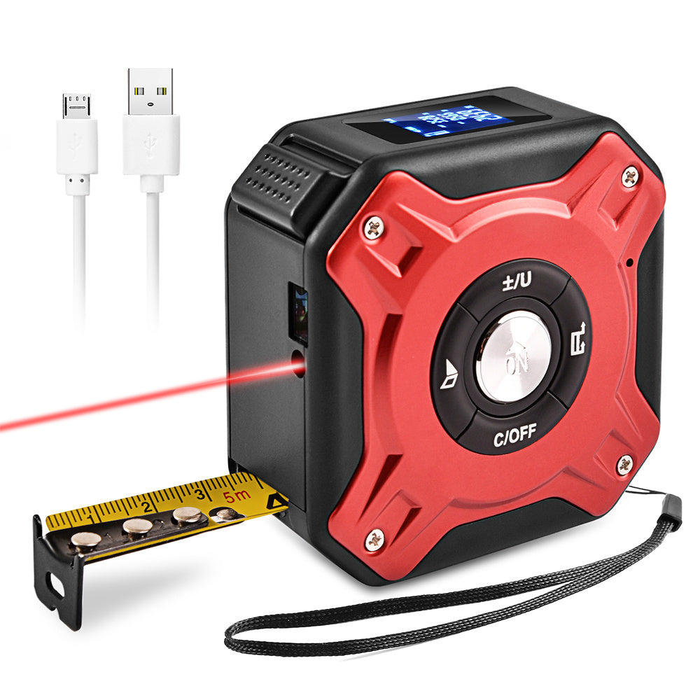 Laser Rangefinder Tape Measure 40 Meters Infrared Measuring Instrument Metre Numerique